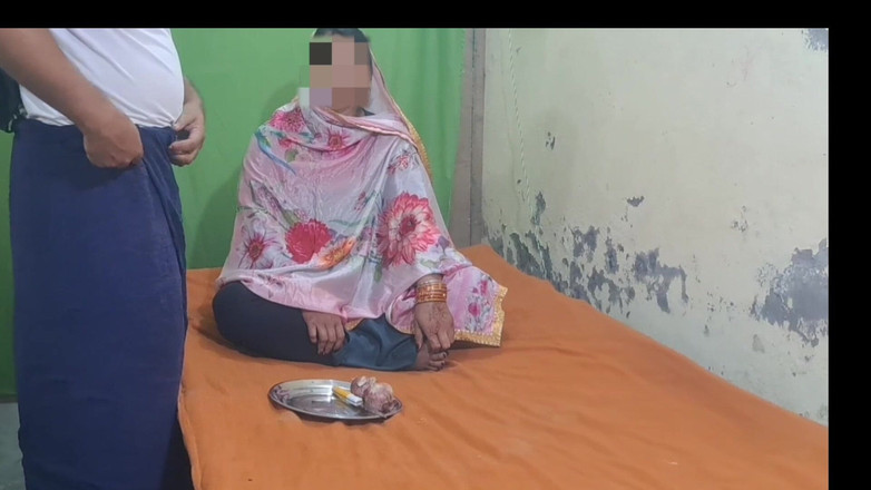 MHM: Permainan peran seks desi punjabi babhi &amp;behari servent - cerita malam desa