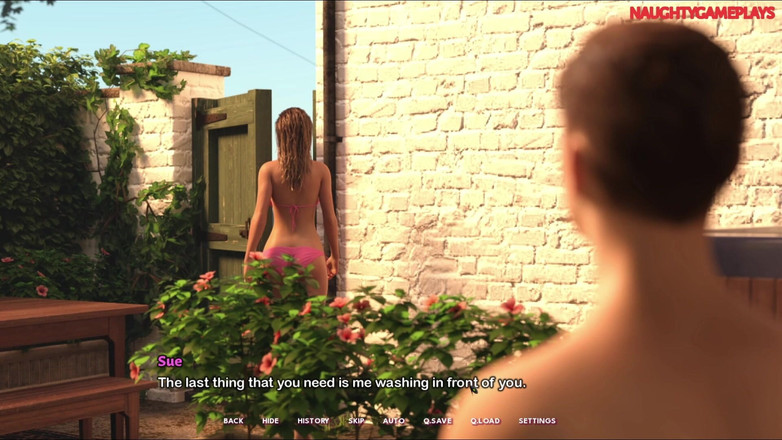 Naughty gameplays: Rondborstige Bikini-milf Verleidt Geile Perverseling - Mijn Bimbo-droom 05