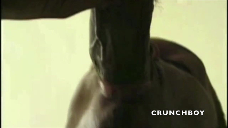 Crunch Boy: Muscle ebony fucked by straight ebony boy