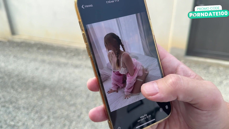 Mila Pie: Er fütterte mich mit dem besten sperma