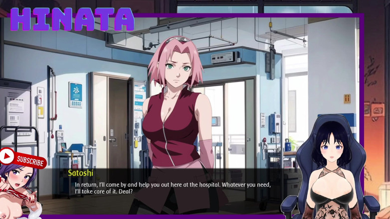 Hinata Queen: Hinata и Sakura, спокойная болтовня, Shinobi Secrets, эпизод 11