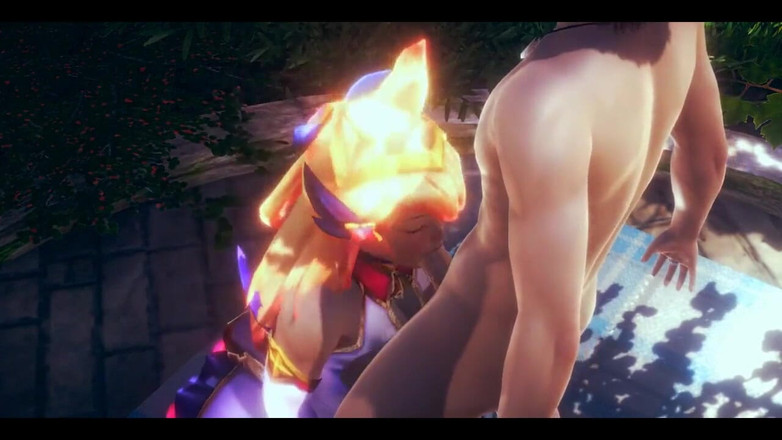 HentaiTubes: Lol Hentai - Ahri a Syra Trojka s Úžasným sexem - Japonská Asijská...