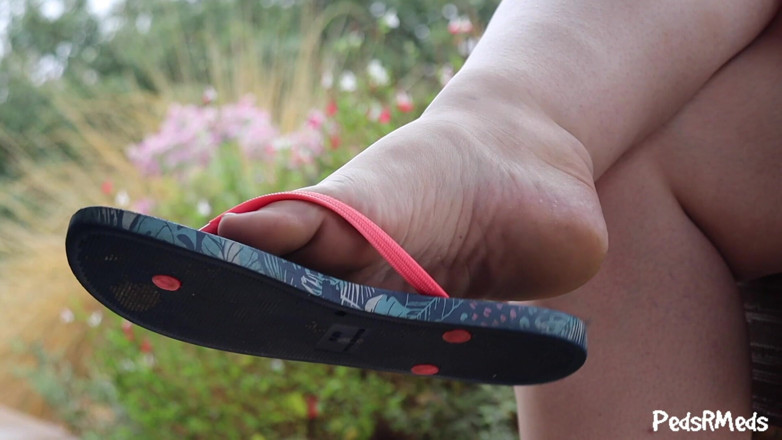 PedsRMeds: Miss Daisy Rae Flip Flop Dangling