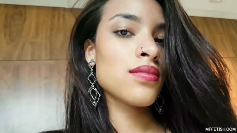 Sapphic Latinas: Hungry wet tongue deep in tight ass