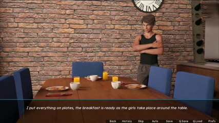 Visual Novels: Летний запах, часть 12 (маршрут подружки)