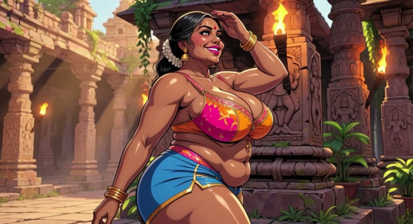 AI Porn: Chubby Indian Women