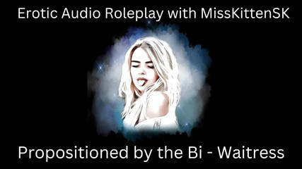 MissKittenSK: Erotisch audio rollenspel: voorsteld door de bi-serveerster