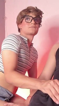 Sissy Femboy Ken Enlouquece Pelo Pau Branco Do Tomas