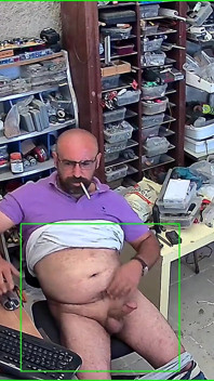 Bear Stepdaddy Caught on Security Camera