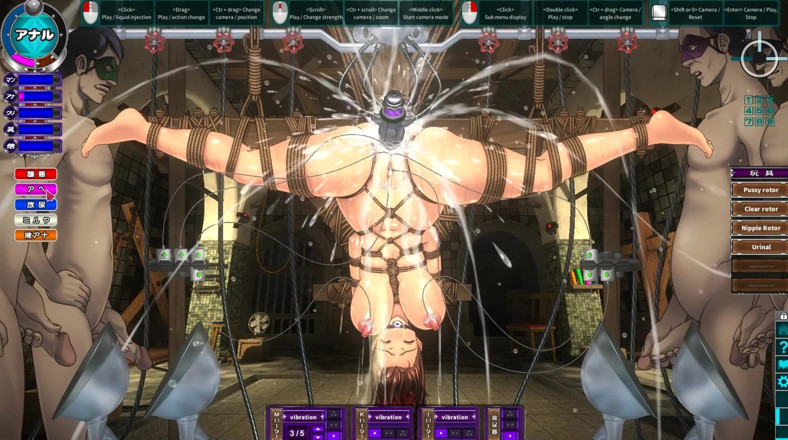 Cumming Gaming: Yushin no Hana, sequel di indecente [grosso gioco hentai], ep. 2 clisteri...