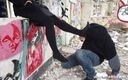 Fetish Videos By Alex: Он поклоняется ее ступням в черных чулках