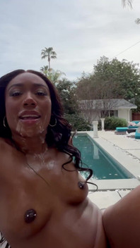 Ebony Babe Chanell Heart Wreck on POV