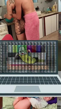 He Bathes His Hot Big-bootied Stepdaughter's Ass in Semen - the Best Xh Video