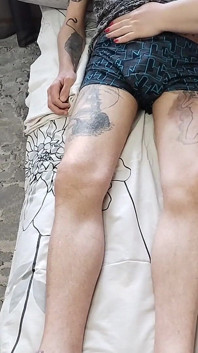 Kouření před výstřikem od tchyně