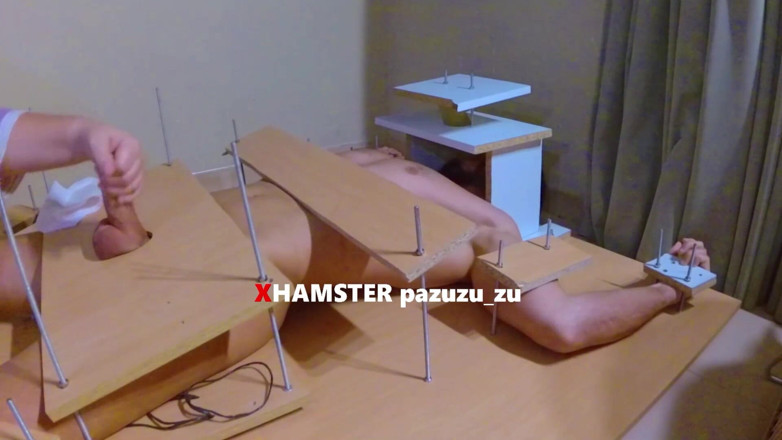 Pazuzu_zu: Amateur femdom handjob. Big ruined orgasm + post orgasm