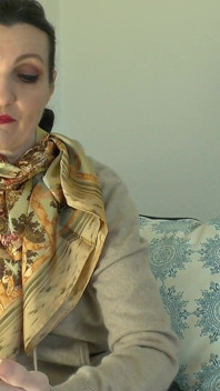 Wear a Silk Scarf and Masturbate in Front of Me, Lady Victoria Valente