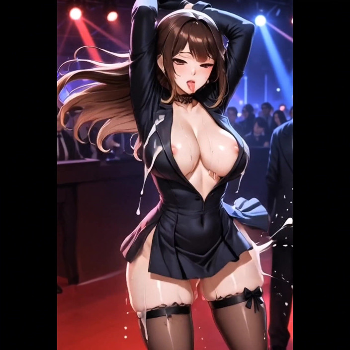 Stories&Anime: Vstoupit do Naughty Hot Club Sexy Hentai Dívky ztrácejí kontrolu!