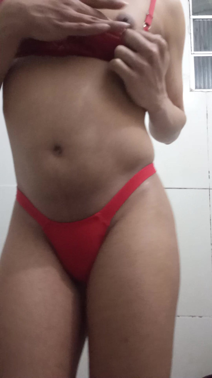 AngelMature: Trans gadis webcam lagi pamer adegan eksklusif pribadinya 8
