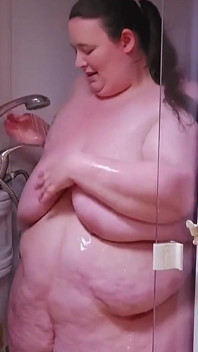 Showering in a Caravan Naked