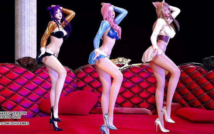 3D-Hentai Games: Sunmi - tarian erotis lalalay ahri seraphine kaisa