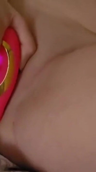 Solo Pussy Play with My Pink Vibrator