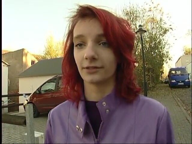 Dirty Teeny: Redhead teen with small tits gives an amazing blowjob at...