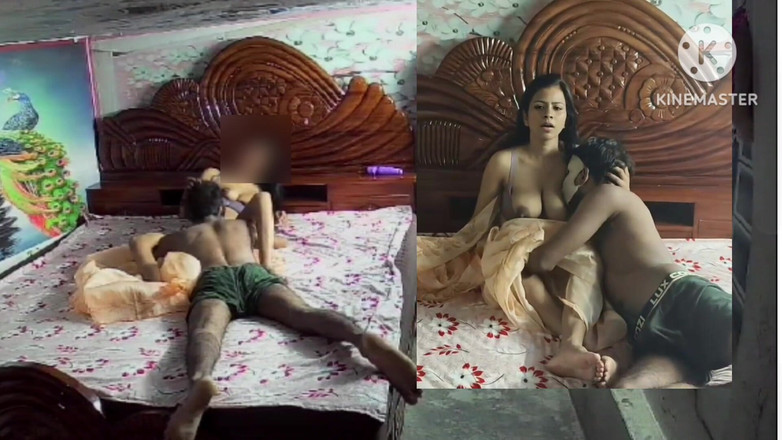 Amit yadav: Apabila bhabhi berkongkek dengan teman lelaki. Suami ditawar dalam kamera
