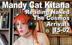 Cosmos naked readers: Mandy cat kitana lagi baca buku bugil the cosmos tiba 15-02