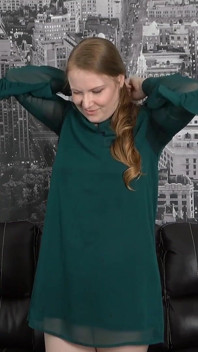 Gorgeous Ginger Eats Creampie Ala Anal!