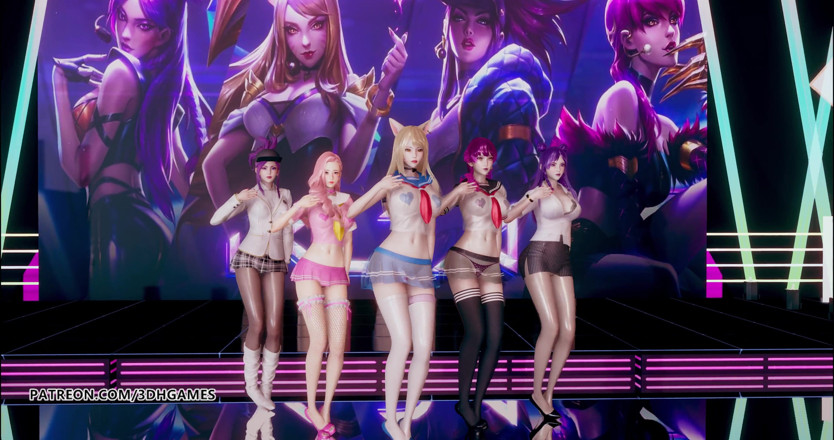 3D-Hentai Games: ハローヴィーナス -ウィグル、ウィグル、ストリップダンス、アーリ、アカリ、カイサ、イブリン、セラフィン
