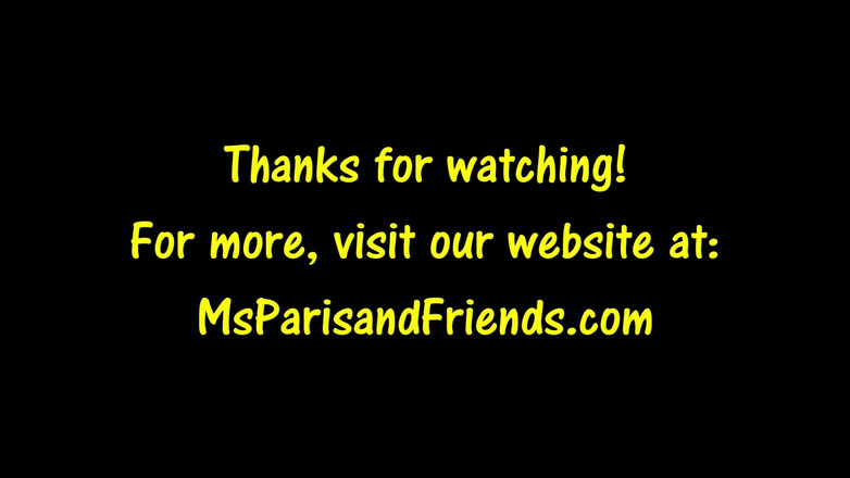 Ms Paris and Friends: Мужчина в маске дает ей настоящее угощение