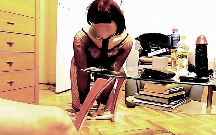 Spiel_maschinerie: Ring Gag Dildo Deepthroat pro potěšení Mistra