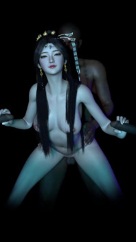 Cewek nakal cosplay imut 3d di-gangbang untuk pertama kalinya