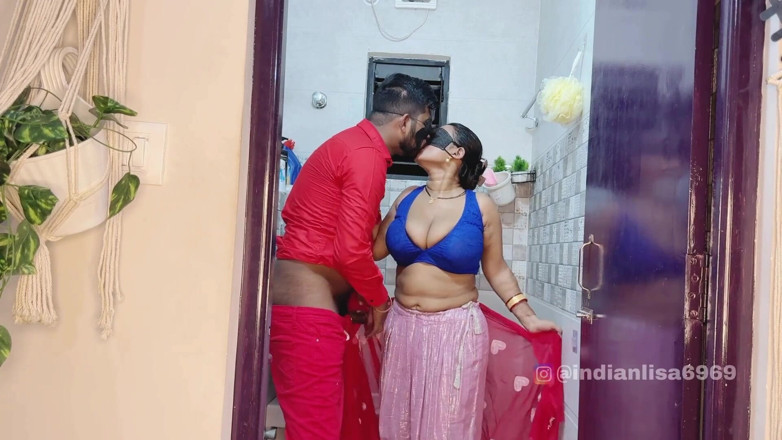 IndianMyra07: Step Son Caught Step Mom Fucking with Plumber, Part 1.