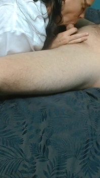 Big Tit Sucks Cock