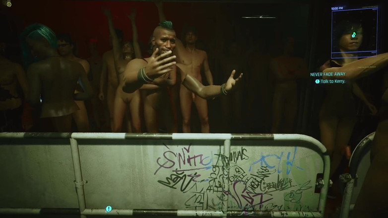 LewdArcade: Cyberpunk 2077 Meredith Stout Sex Scene - Nigdy nie zanika scena seksu