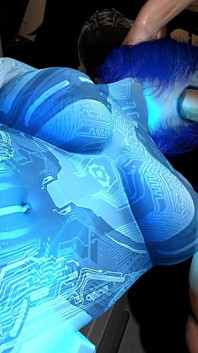 Cortana Sucking Master Chief's Dick