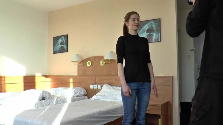 Casting GIRLS AND FIRST PORNO: Petite Teen First Time Anal and Creampie