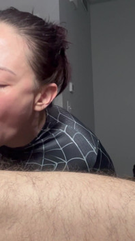 2 Roomates Wanted Get Destroyed All Their Holes with Big Dick. Cosplay Spider Girls Threesome, Anal Creampie. Rough Sex Cum
