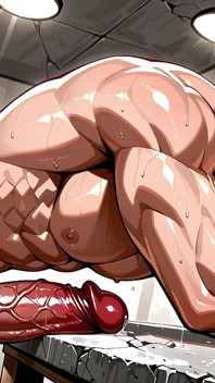 Ai Anime Style Big Dick Men