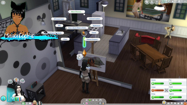 Manor Cookie: Sims 4 - Sims को पुनर्जीवित करना और चोदने लायक मम्मी और जाहिल चोदने लायक मम्मी एक साथ रहते हैं और अलग-अलग लोगों के साथ सेक्स करते हैं