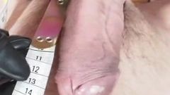 She is the boss! Cock control during lunch break! Small penis humiliation and ruined orgasm