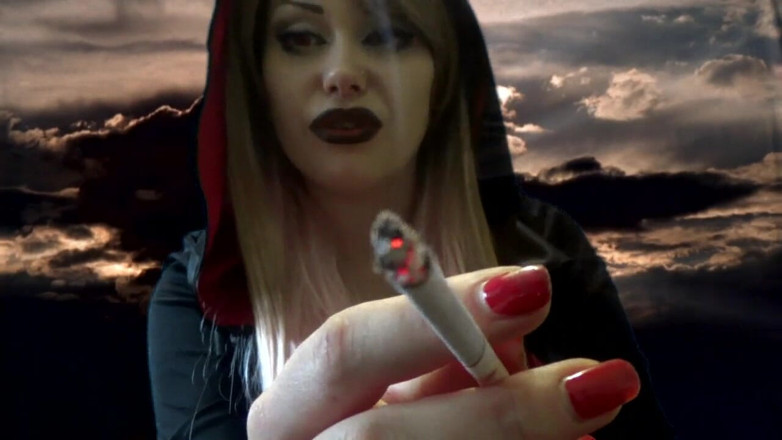 Goddess Misha Goldy: Evil Giantess vampire will do a little bit more holes...