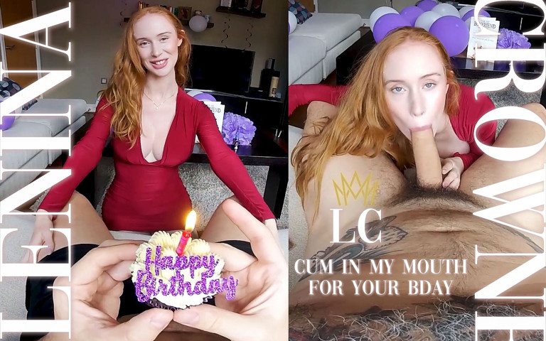 Cum in My Mouth for Your Birthday (PerVRt)