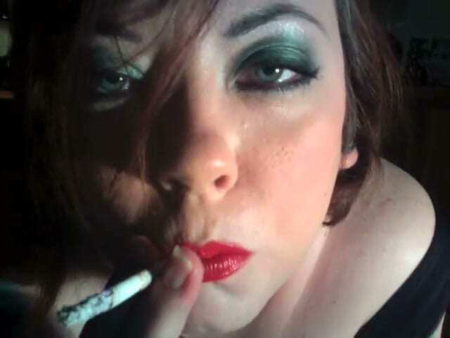 Tina Snua: Naughty Nanny Will Fill Your Lungs with Smoke - Smoking BBW