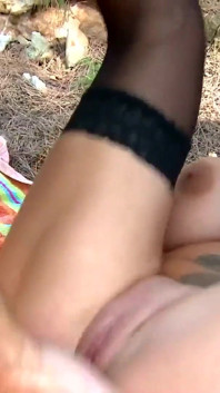 Blonde slut with big tits loves sucking two cocks at once and fucking in threesome sex