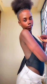 Sexy Natural Kenyan Ebony Babe Short Clip Just for You #03