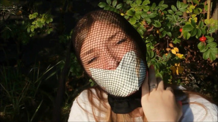 Selfgags classic: Amordaçada modelo glamour