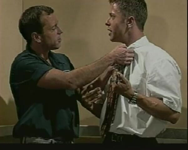 90s Gay VIntage Rough: Halsfick blowjob-session # 4