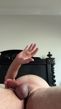 A Long Jerking Session with Cumshot